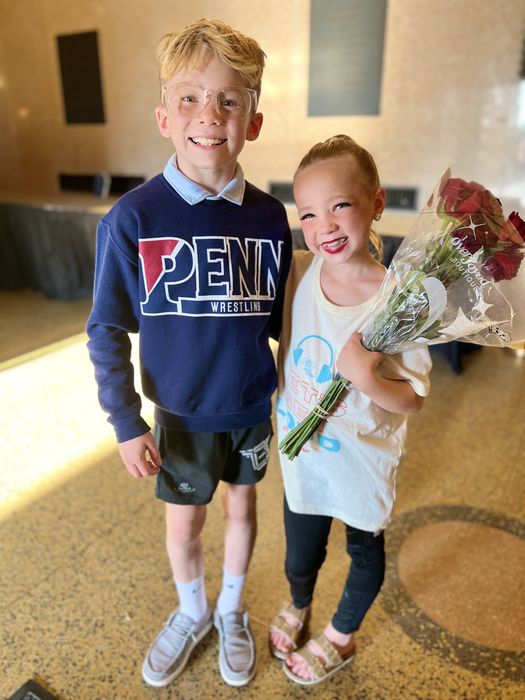 Jordan as a proud dance brother