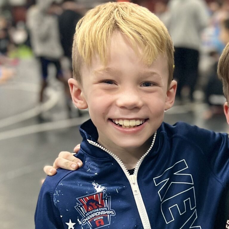 Jordan smiling at Keystone States